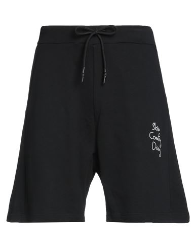 Slow Comfy Day Man Shorts & Bermuda Shorts Black Size Xl Cotton