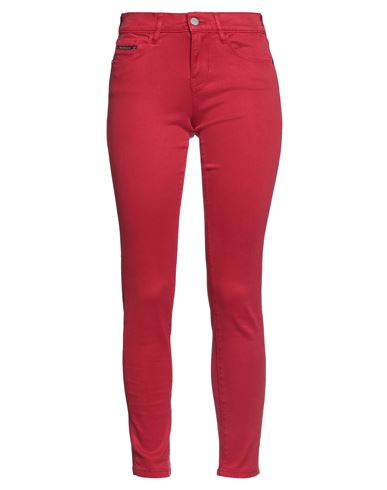 Calvin Klein Jeans Est.1978 Calvin Klein Jeans Woman Jeans Red Size 25w-32l Lyocell, Cotton, Polyester, Elastane