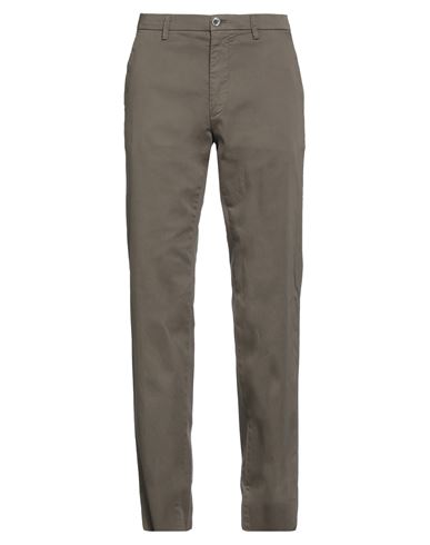 Shop Em's Of Mason's Man Pants Khaki Size 28 Cotton, Elastane In Beige