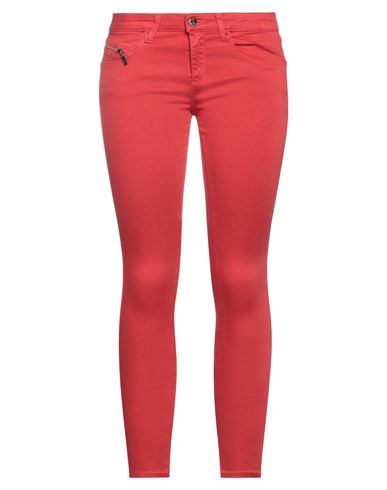 Shop Kaos Jeans Woman Jeans Red Size 28 Tencel, Cotton, Polyester, Elastane