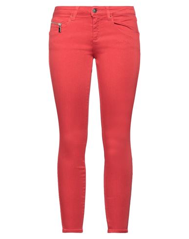 Kaos Jeans Woman Jeans Brick Red Size 28 Tencel, Cotton, Polyester, Elastane