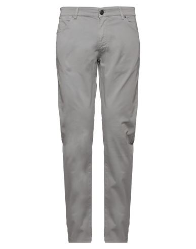 Pt Torino Man Pants Grey Size 44 Cotton, Elastane