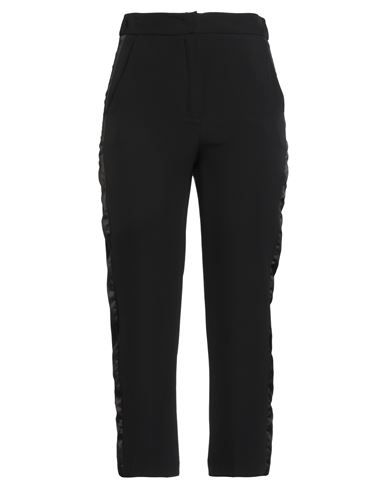 Annarita N Woman Pants Black Size 6 Polyester, Elastane In Black