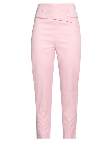Annarita N Woman Pants Pink Size 2 Polyester, Elastane
