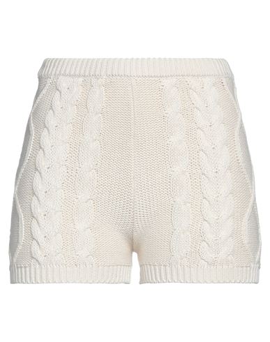 Shop Rosie Assoulin Woman Shorts & Bermuda Shorts Ivory Size Xs Cotton In White