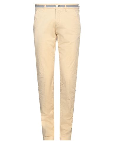 Mason's Man Pants Beige Size 30 Cotton, Elastane In White