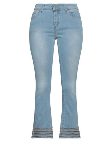 Cafènoir Woman Jeans Blue Size 29 Cotton, Elastane