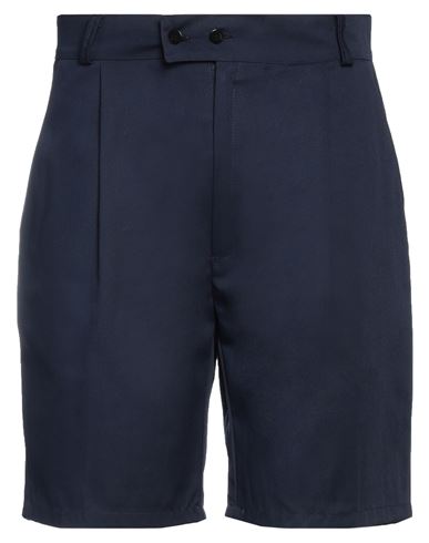 Shop Beaucoup .., Man Shorts & Bermuda Shorts Midnight Blue Size 30 Cotton, Polyester