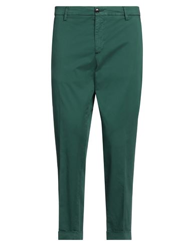 Liu •jo Man Man Pants Emerald Green Size 40 Cotton, Elastane