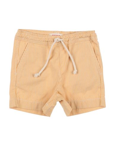 Maan Babies'  Toddler Boy Shorts & Bermuda Shorts Ocher Size 4 Cotton In Yellow