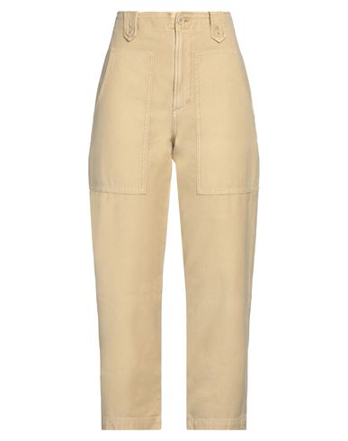 Citizens Of Humanity Woman Pants Khaki Size 25 Cotton In Beige