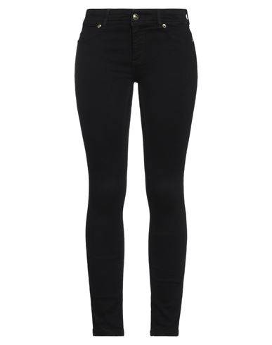 Shop Versace Jeans Couture Woman Jeans Black Size 30 Cotton, Elastane