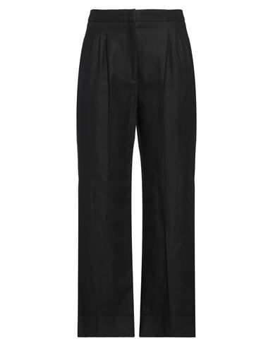 Kaos Woman Pants Black Size 10 Linen, Cotton