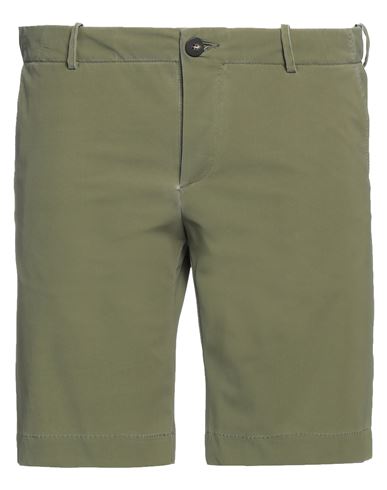 Rrd Week End Bermuda Shorts In Stretch Fabric In Green