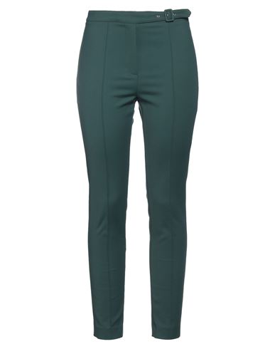 Katia Giannini Woman Pants Dark Green Size 8 Cotton, Polyester, Elastane
