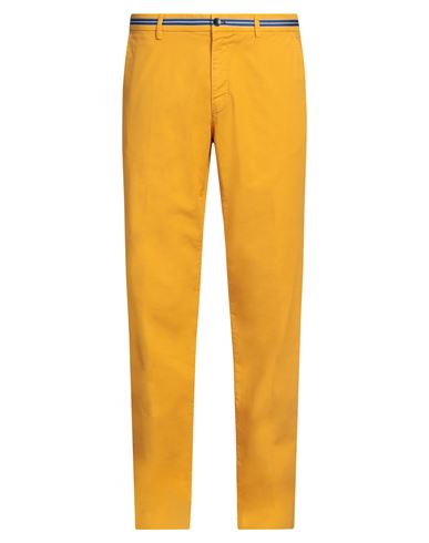 Mason's Man Pants Ocher Size 42 Cotton, Elastane In Yellow