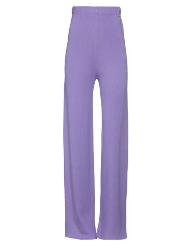 No-nà Woman Pants Light Purple Size Xs Viscose, Polyester, Polyamide