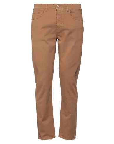 Pence Man Jeans Brown Size 34 Cotton, Elastane