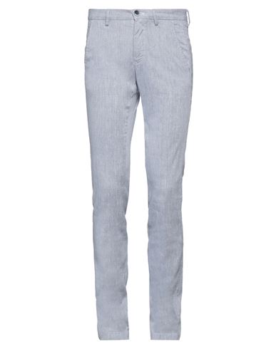 Mason's Man Pants Light Blue Size 28 Linen, Cotton, Elastane In Grey