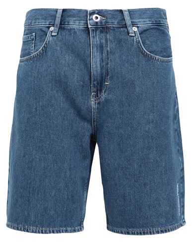 Karl Lagerfeld Jeans Man Denim Shorts Blue Size 30 Organic Cotton
