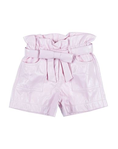 Shop Philosophy Di Lorenzo Serafini Woman Shorts & Bermuda Shorts Pink Size 14 Cotton, Polyurethane