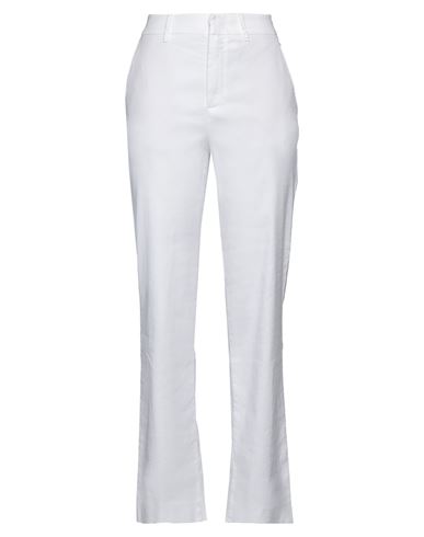 True Religion Woman Pants White Size 32 Cotton, Linen, Elastane