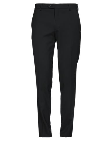 Brian Dales Man Pants Black Size 36 Polyester, Wool, Elastane