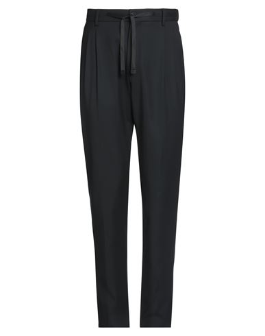 Brian Dales Drawstring Tailored Trousers In Black