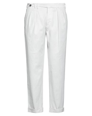 Michael Coal Man Pants Light Grey Size 36 Cotton, Elastane