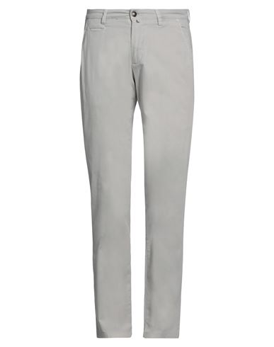 BRIGLIA 1949 BRIGLIA 1949 MAN PANTS LIGHT GREY SIZE 31 COTTON, ELASTANE