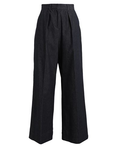 Karl Lagerfeld X Amber Valletta Woman Pants Midnight Blue Size 6 Organic Cotton, Elastane