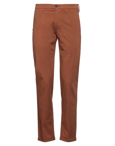 Re-hash Re_hash Man Pants Tan Size 32 Cotton, Elastane In Brown