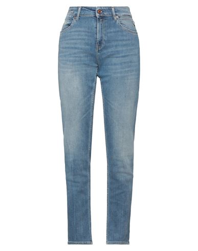 Replay Woman Jeans Blue Size 30w-32l Cotton, Lyocell, Elastomultiester, Elastane