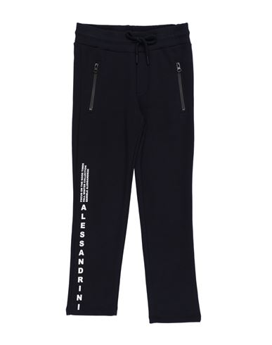 DANIELE ALESSANDRINI DANIELE ALESSANDRINI TODDLER BOY PANTS MIDNIGHT BLUE SIZE 4 COTTON, POLYESTER 