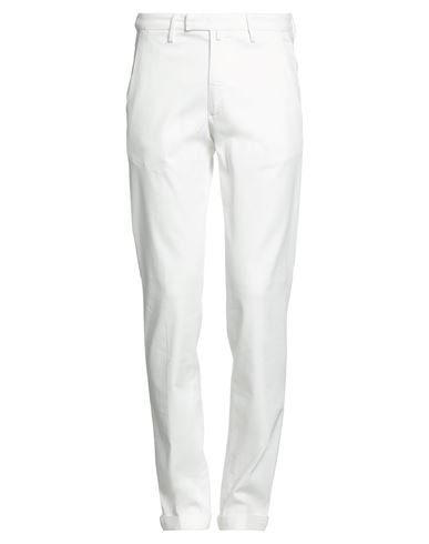 Briglia 1949 Man Pants White Size 32 Cotton, Lyocell, Elastane