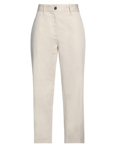 Nine:inthe:morning Nine In The Morning Woman Pants Beige Size 26 Cotton, Elastane