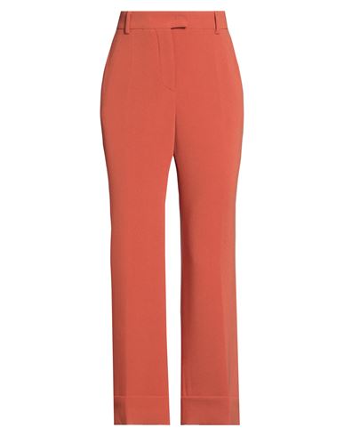 Alberto Biani Woman Pants Rust Size 4 Triacetate, Polyester In Red