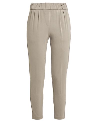 Le Tricot Perugia Woman Pants Grey Size S Viscose, Polyamide, Elastane In Grey