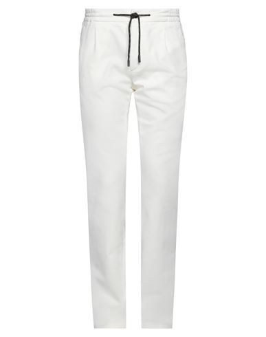 Canali Man Pants White Size 40 Lyocell, Cotton, Elastane