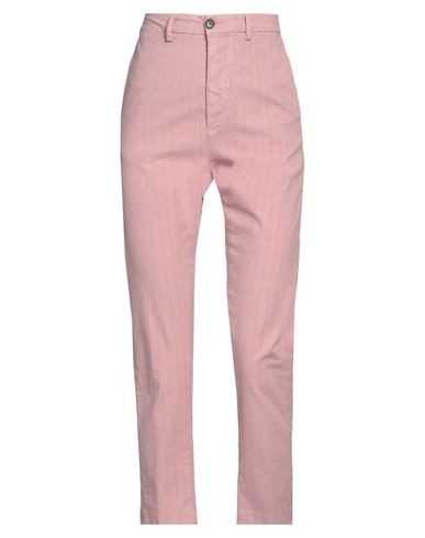 True Nyc Woman Pants Pastel Pink Size 25 Cotton, Polyester, Elastane