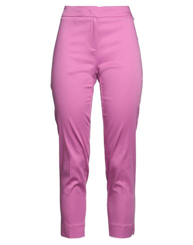 Maryley Woman Shorts & Bermuda Shorts Pink Size 8 Polyester, Cotton, Elastane