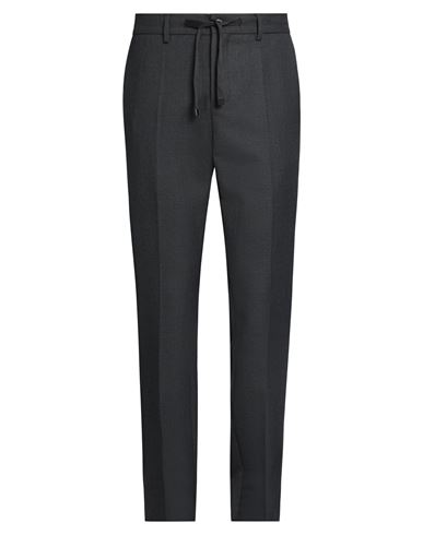 Shop Brian Dales Man Pants Steel Grey Size 34 Wool