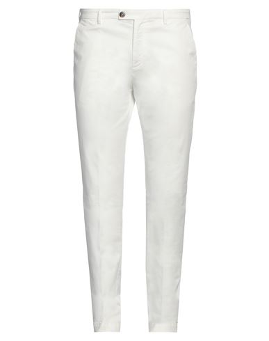 Cruna Man Pants White Size 36 Cotton, Elastane