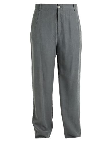 Emporio Armani Man Pants Grey Size 30 Viscose, Lyocell, Polyester In Gray