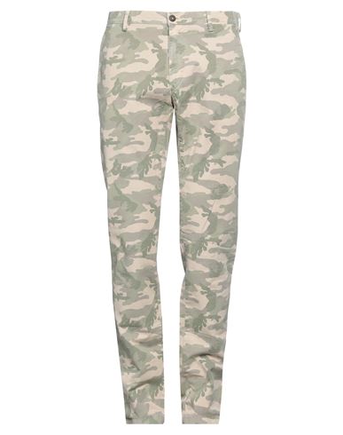 Mason's Man Pants Military Green Size 38 Cotton, Lycra