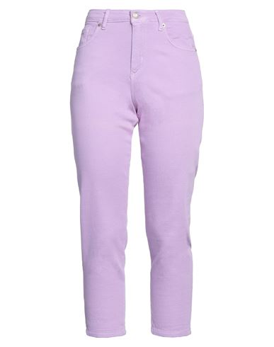 Nanà Italian Heart Woman Jeans Light Purple Size 8 Cotton