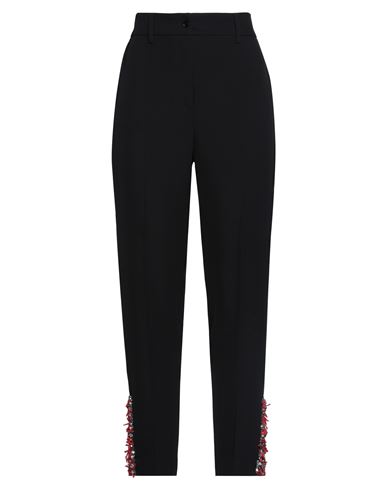 Blumarine Woman Pants Black Size 8 Polyester, Elastane, Glass, Pvc - Polyvinyl Chloride, Elastic Fib