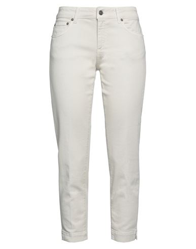 Dondup Woman Pants Beige Size 29 Cotton, Elastomultiester, Elastane In Beige
