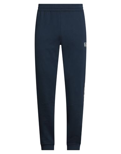 Ea7 Man Pants Navy Blue Size Xxl Cotton, Polyamide, Polyester, Elastane
