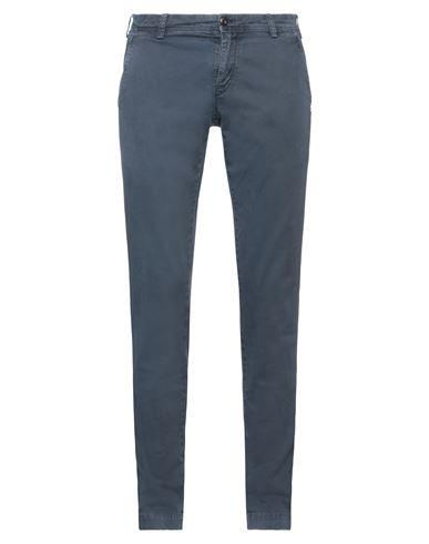 Shop Mason's Man Pants Navy Blue Size 30 Cotton, Lycra